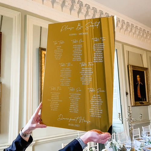 Aurielle Mirror Seating Chart